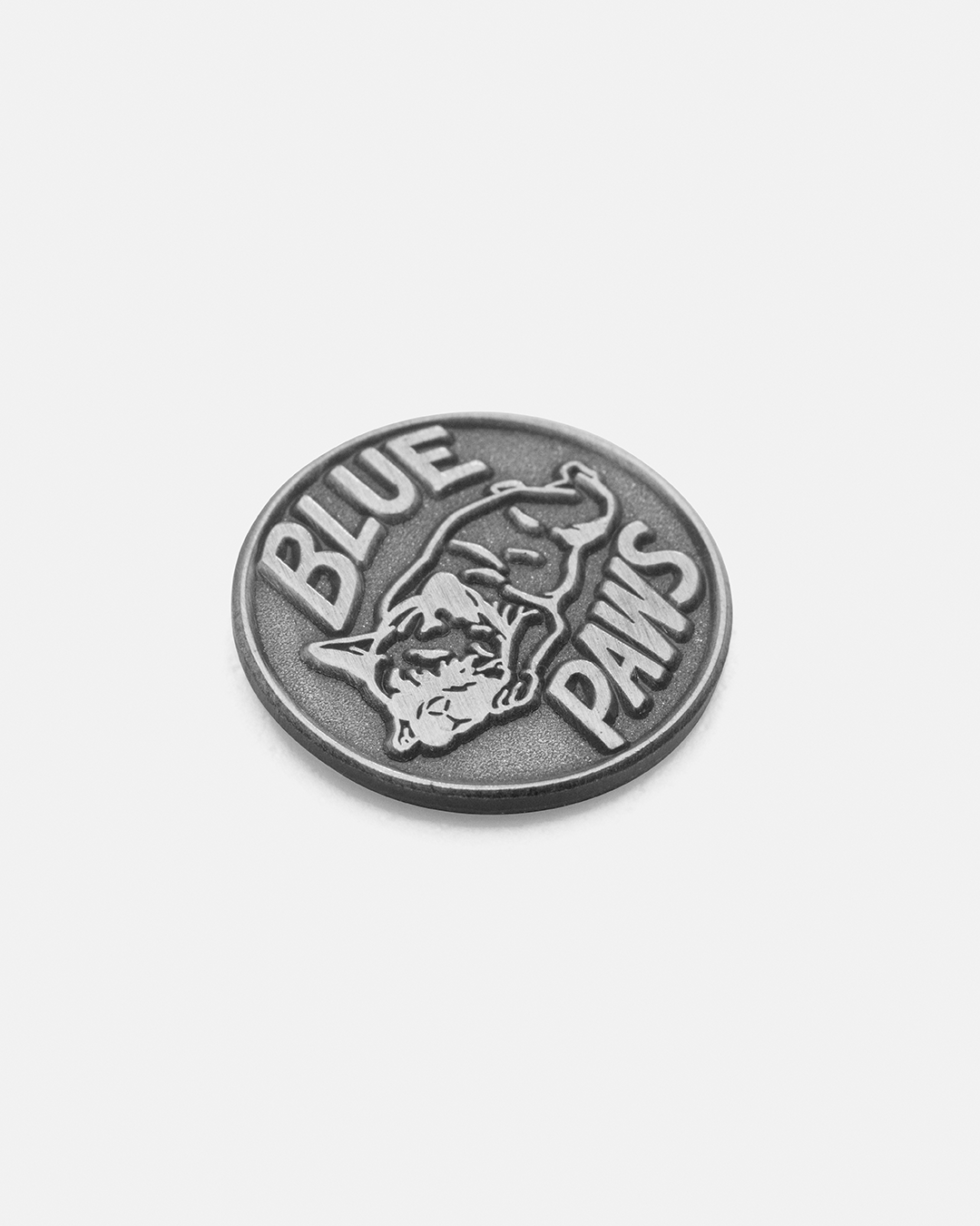 Jean Button Enamel Pin