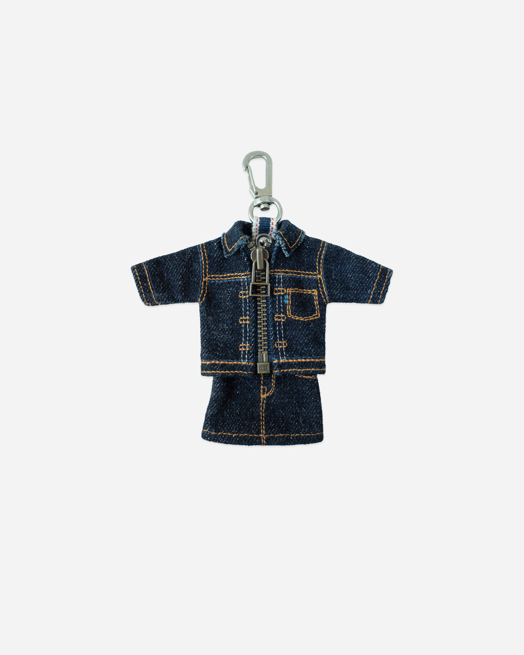 Japanese Denim Jacket Keychain