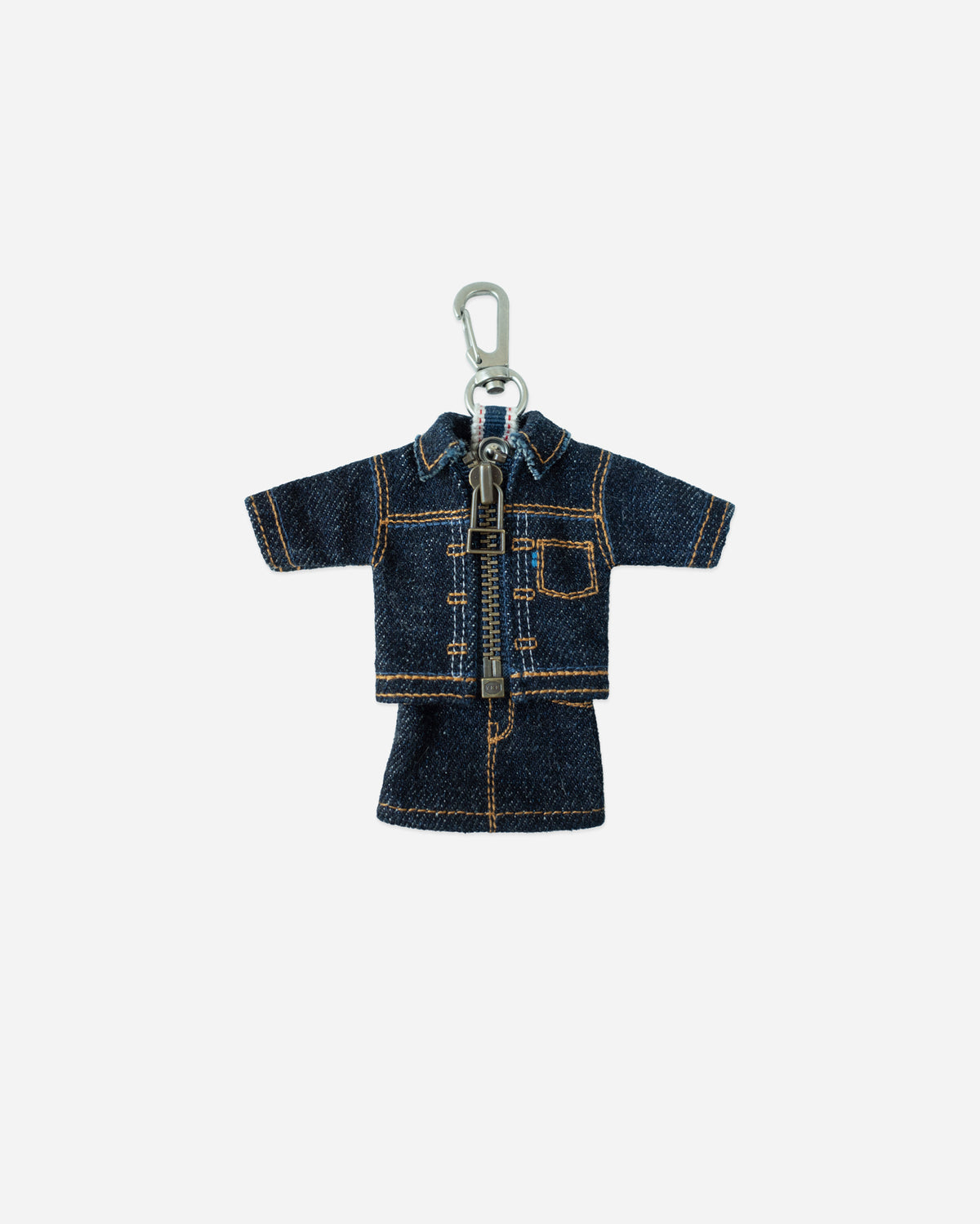 Japanese Denim Jacket Keychain